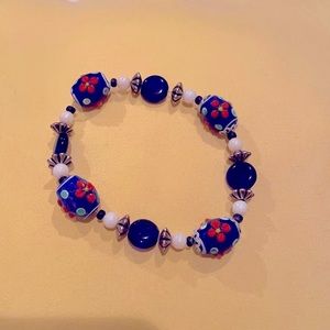 Ceramic stretch bracelet